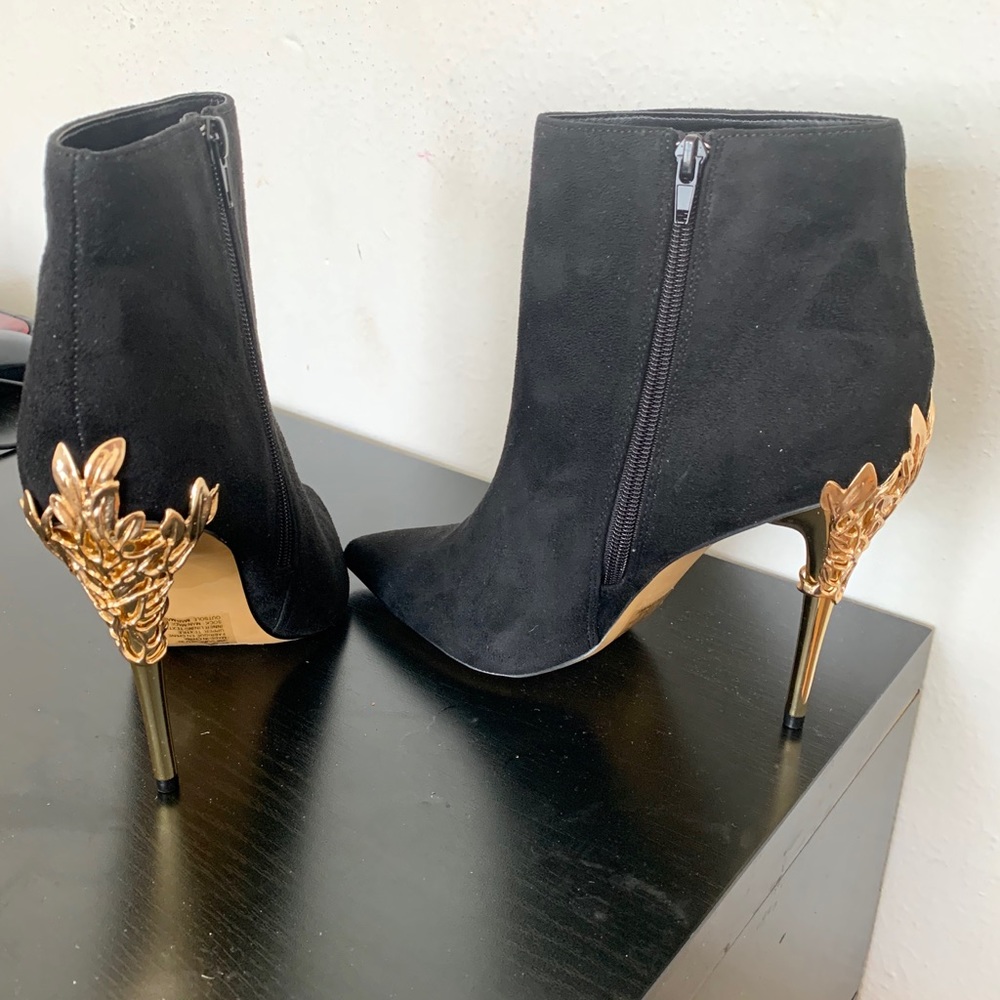 Belamie glam stiletto bootie